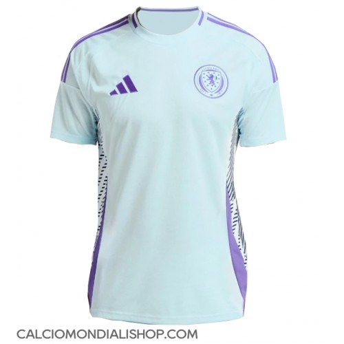 Maglie da calcio Scozia Seconda Maglia Europei 2024 Manica Corta